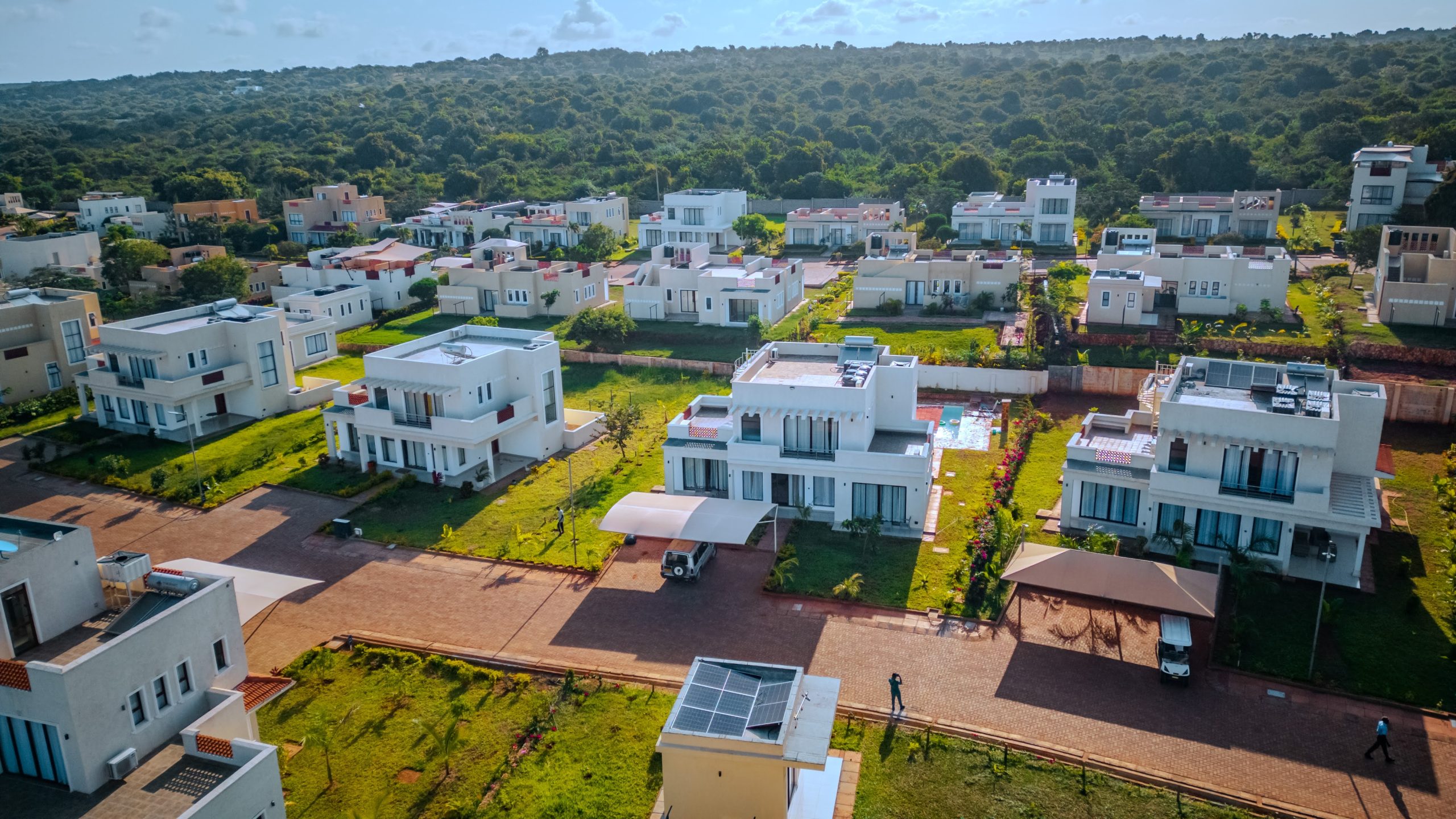 Modern real estate property development
